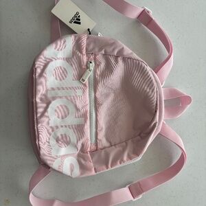 Pink Adidas mini backpack